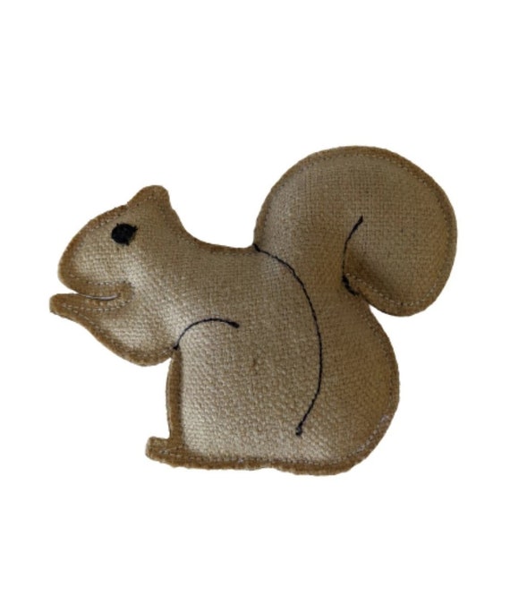 squirrel dog chew toy
