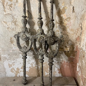 Vintage Geländerstäbe aus massivem Gusseisen - Shabby Style