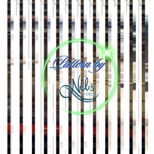 May include: A lenticular ink saver sample with vertical stripes in various colours and patterns. The image includes the text "LENTICULAR INK SAVER sample." and "Cutting lines." A logo with the text "Pattern by Nel's Nook" is in the centre.