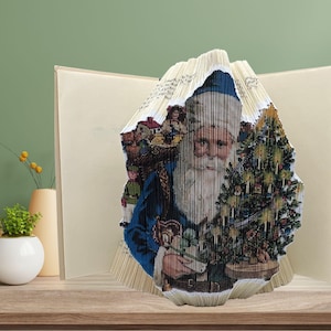 SANTA&#39;S GIFTS + Mini Bonus Muster - KOMBI Vorderkante Fotostreifen Buchfach Muster nur Muster - Instant Download