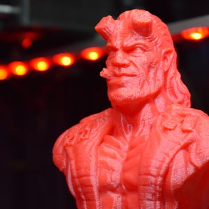 Hellboy wydrukowany w 3D