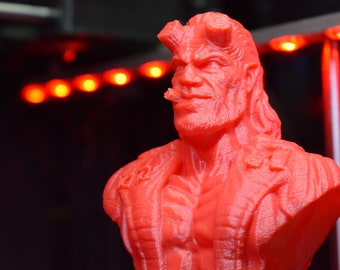 3D Printed Hellboy
