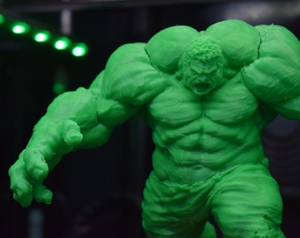 Incredible Hulk Bust 3d STL Files Ready for Print - Etsy