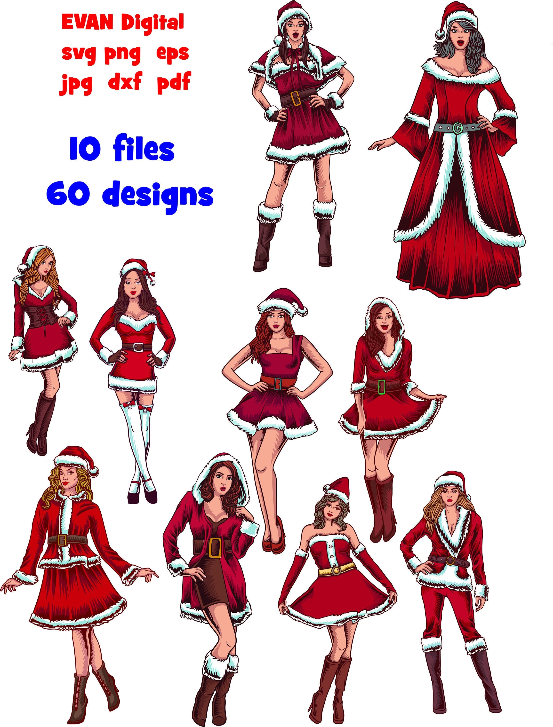 Sexy Girl Svg Png Dxf Eps Pdf Jpg Sexy Girl Sexy Dress Sexy - Etsy