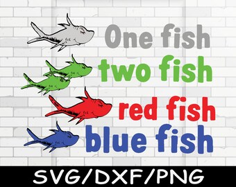 Download One Fish Two Fish Svg Etsy