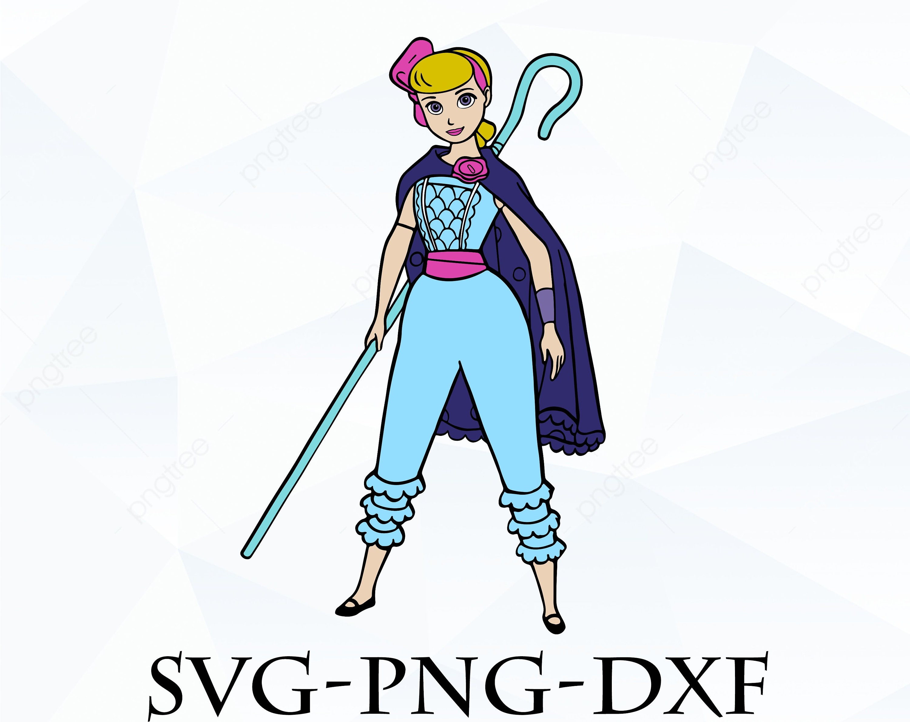 Bo Peep Toy Story svg png dxf Toy Story svg png dxf Toy | Etsy