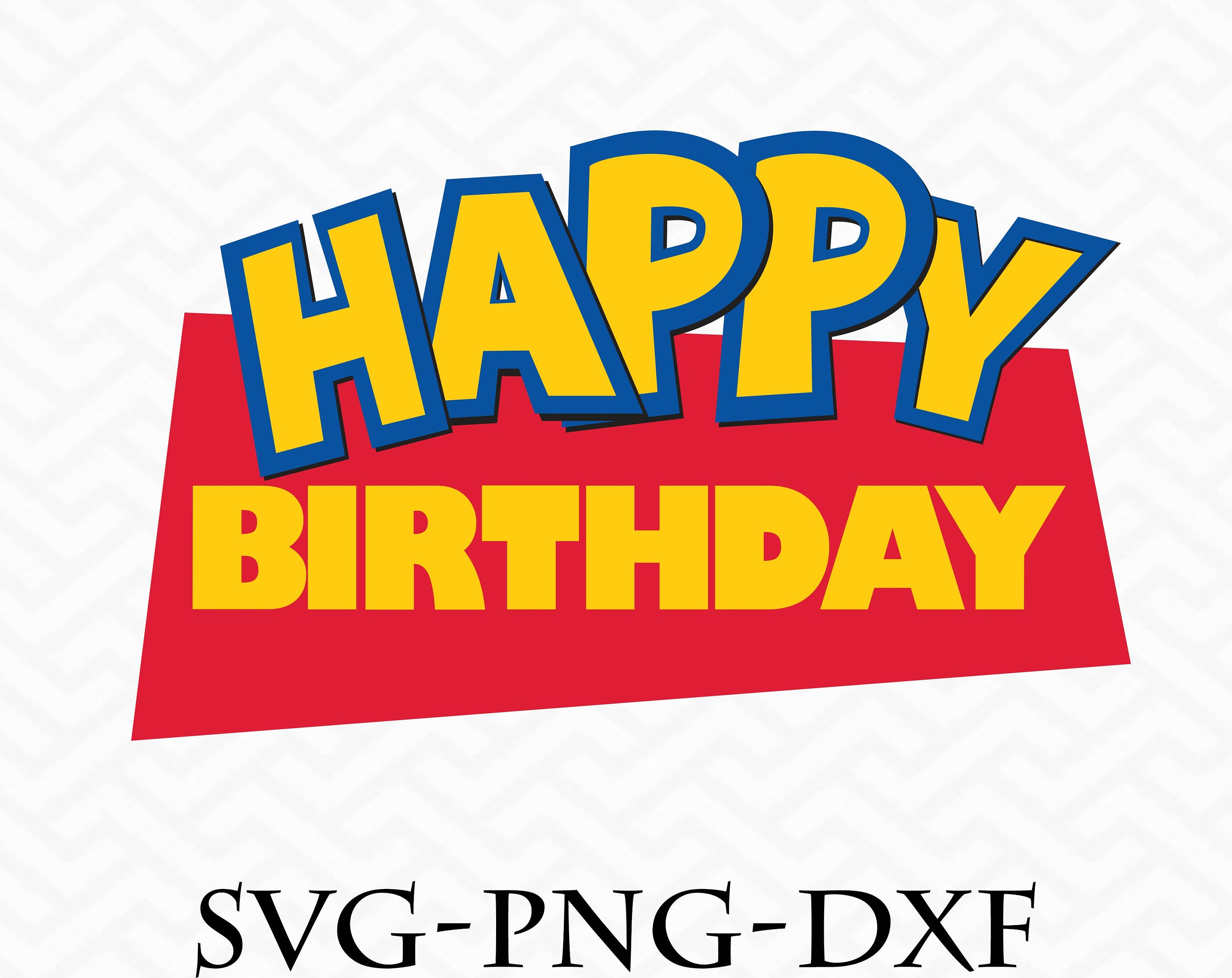 Toy Story Birthday Logo