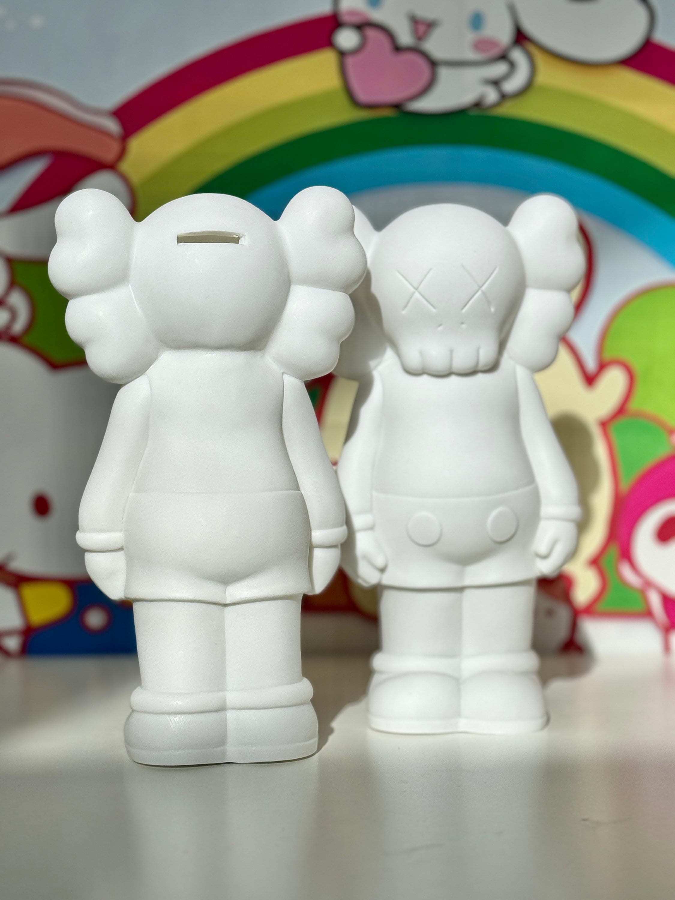 DIY Blank Kaws Inspired Figure: 10