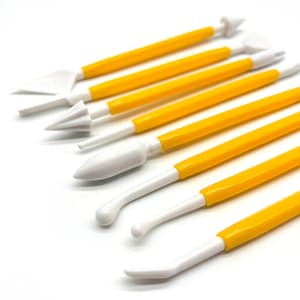 Plastic Modeling Clay Tool Set, Modeling Sculpting Tools,  Kids Pottery Art Craft Tools Set