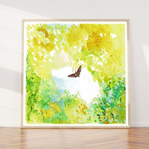 Schmetterling Print, Motte Print, Wildlife Print, Mindful Print, Butterfly Print