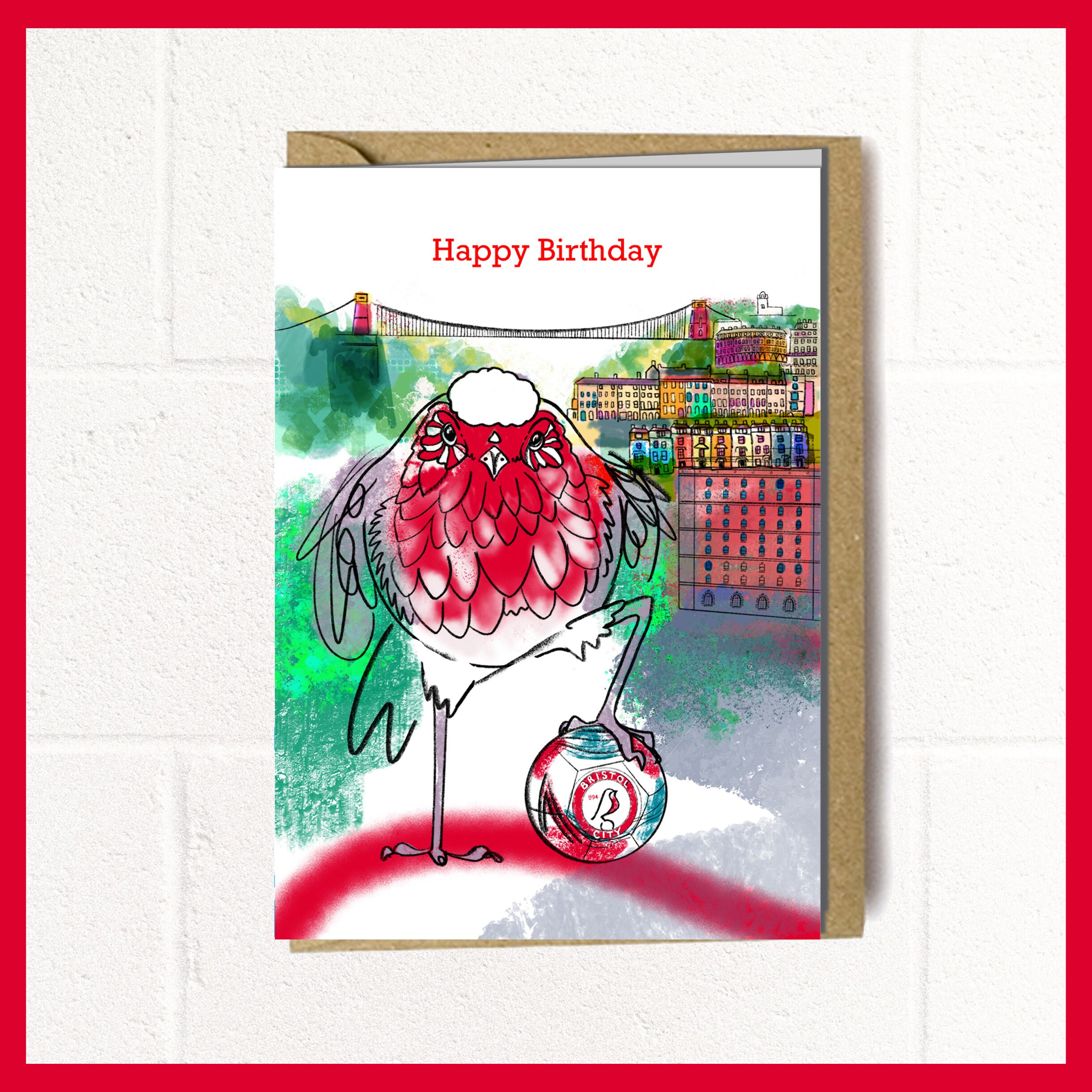 Bristol Birthday Card Bristol City Football Card Bristol Etsy UK