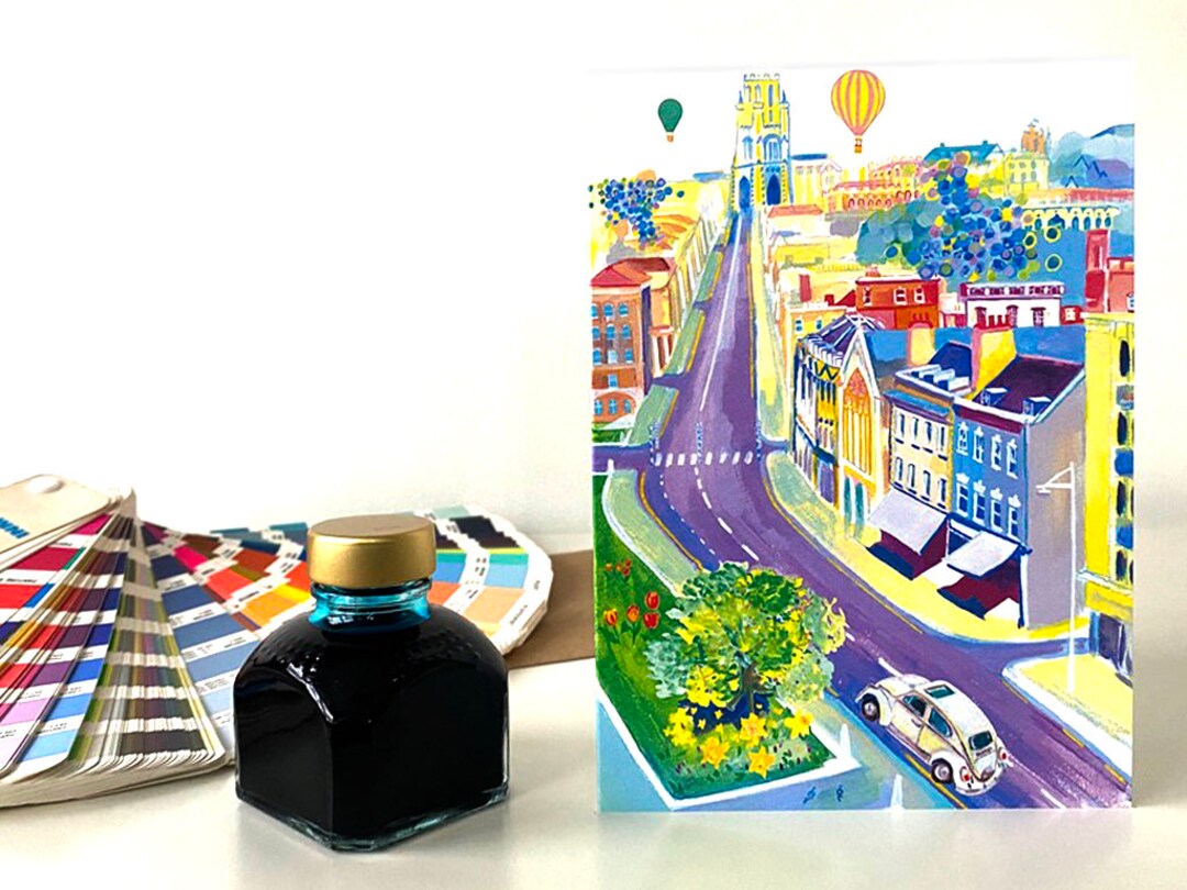Bristol Birthday Card Bristol Greeting Card Bristol Park Etsy