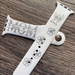 MOM/Stitch custom silicone sport band !!
