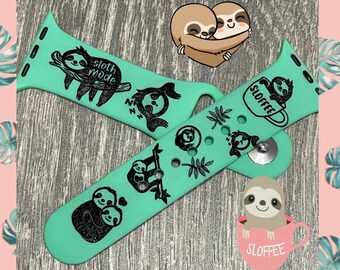 sloth apple watch band