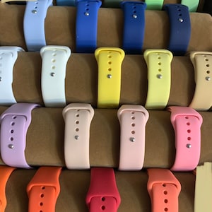 23mm silicone watch band clearance