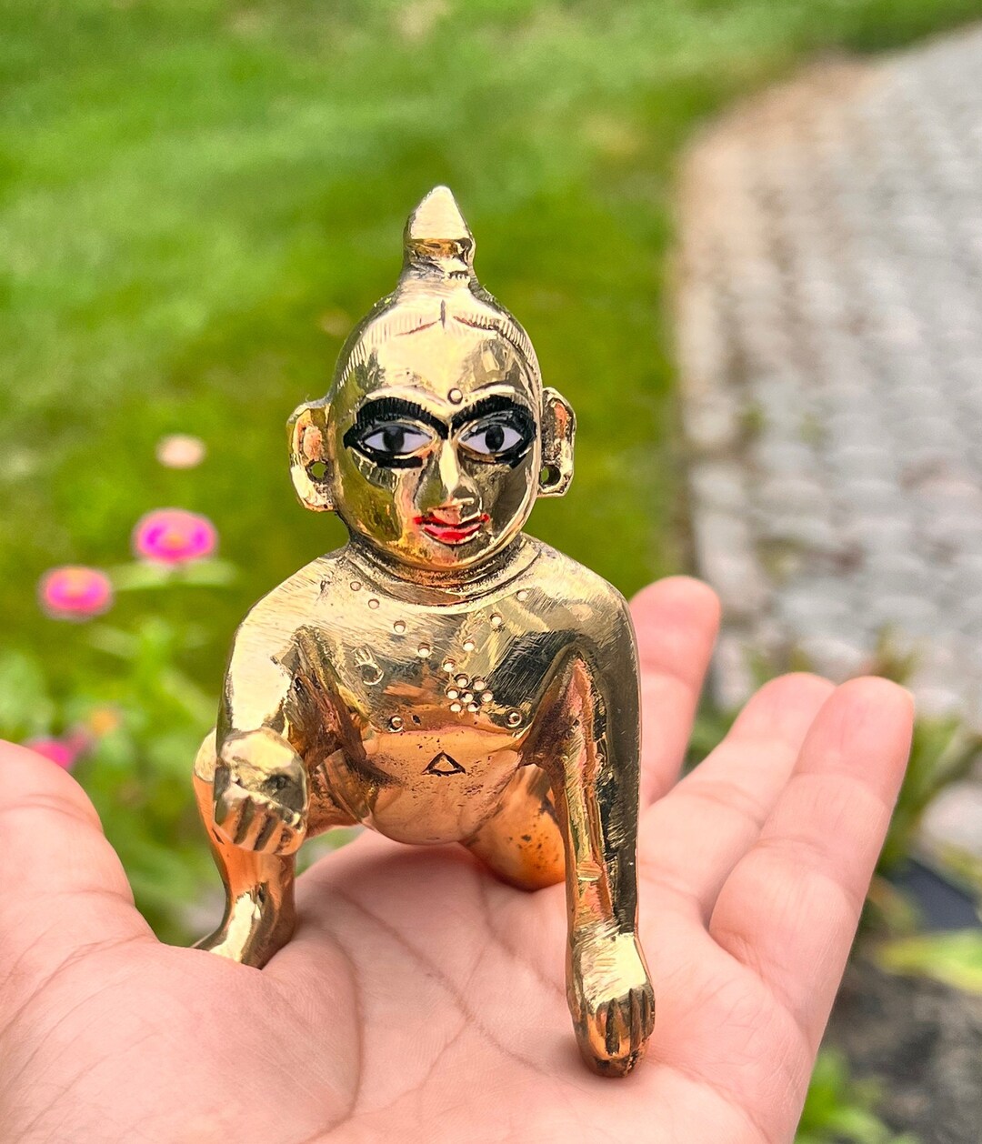 Buy Little Flowers Lord Krishna Soft Toy for Kids Plush Soft
