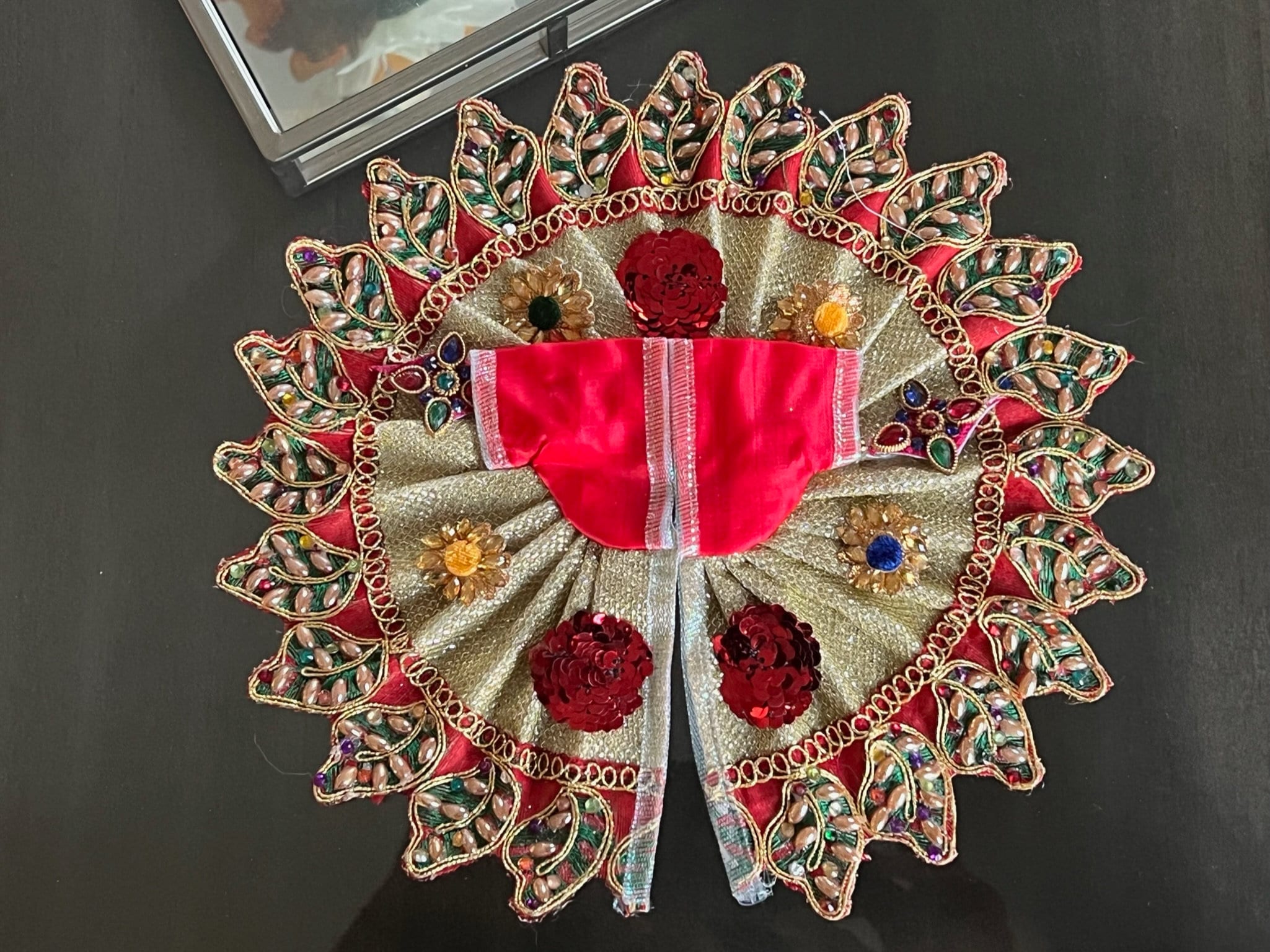 Size 4 Kanha Ji Poshak, Ladoo Gopal Dress,bal Gopal, Lord