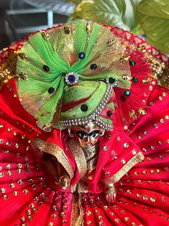 Size 5 Mukesh Kanha Ji Poshak, Ladoo Gopal Dress,bal Gopal