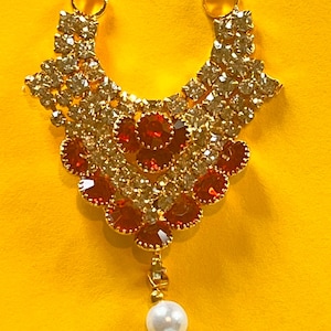 Laddoo Gopal, Ganesh ji, Mata Rani haar, Necklace for God Idols, Stone mala,