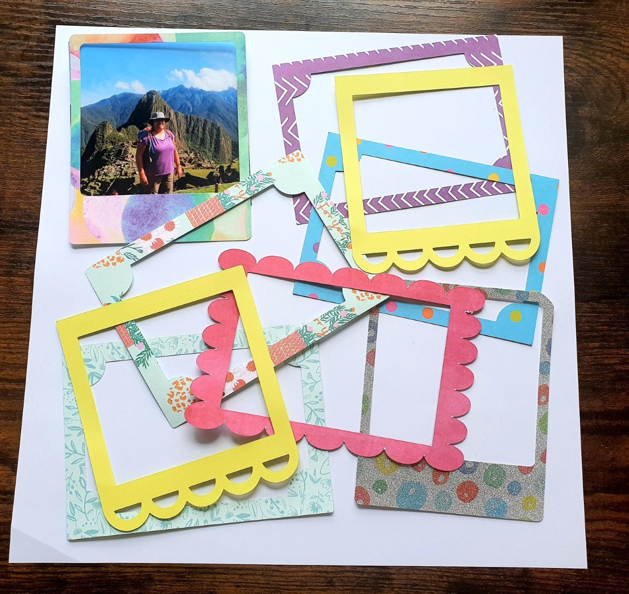 Scrapbook frames & images Etsy