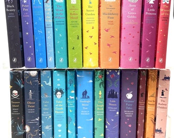 PUFFIN CLASSICS COMPLETE Set.all 24 Books Including the Elusive