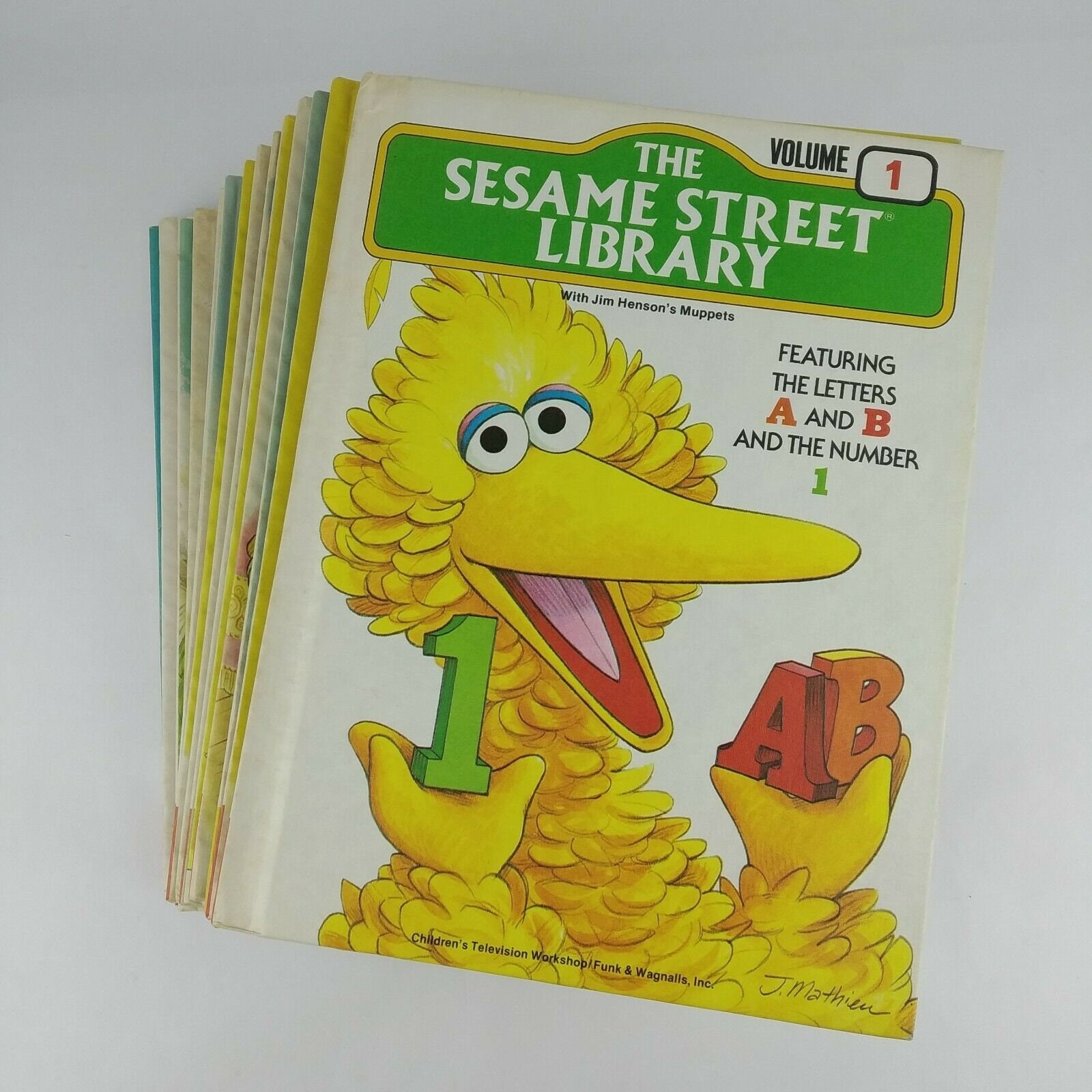 ムータンThe Sesame Street Library12巻まとめ 15 Book Vintage Set - SESAME STREET LIBRARY - Complete 15 Book Set