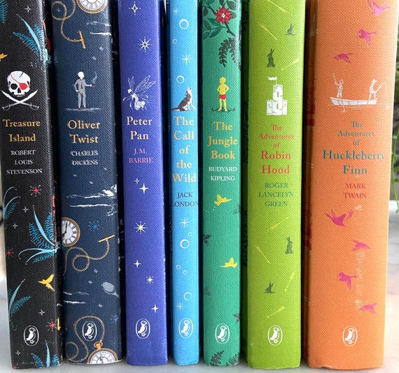 Puffin Classics Exclusive “boys Book Set”… 7 Books to Excite Your