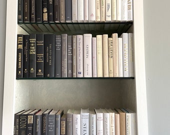 Black BEIGE & WHITE BOOKS   5 Ombred Decorative Books To add Peace and Tranquility To Your Home.