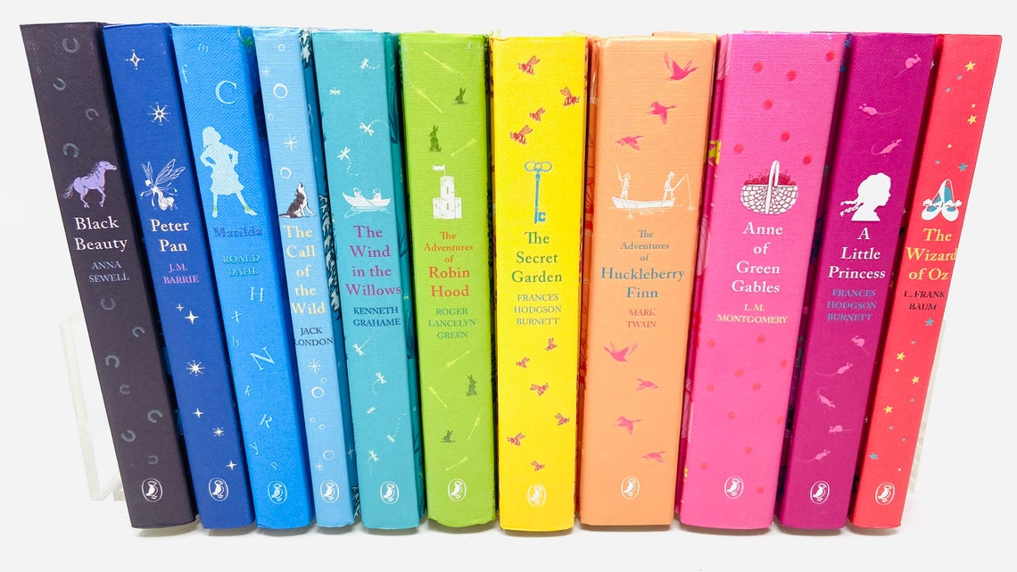 PUFFIN CLASSICS HARDCOVER Rainbow Children's Book Set . Etsy