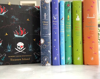 BOYS Puffin Classics Exclusive “Boys Gift Book Set”…  7 Hardcover Books to Excite your kids to love  reading !.... Pefect Childrens Gift !