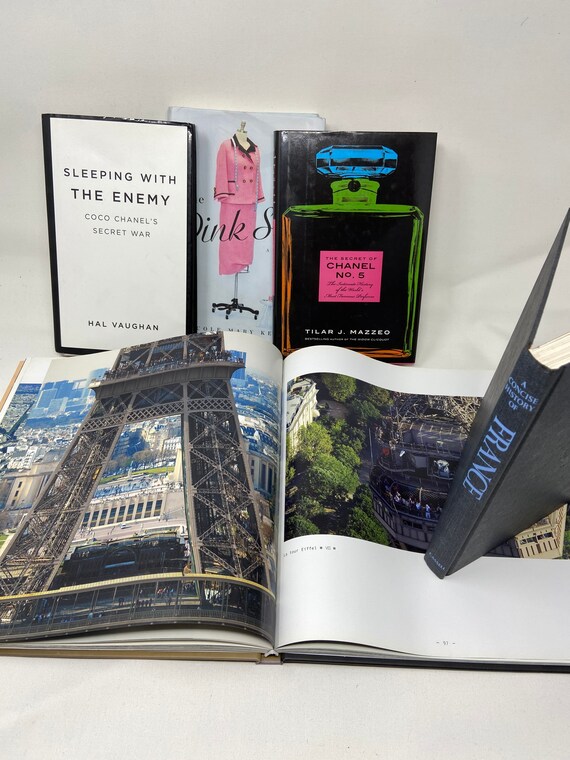 FRENCH FRANCOPHILE Book Set. All Things France and Paris Coffee