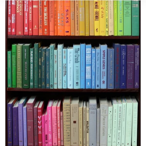 COOKBOOKS by COLOR Instant COOKS Library-60 Decorative Cookbooks Edited for Looks:1950 +Retail Value.U pay only 795 or custom orders by Inch