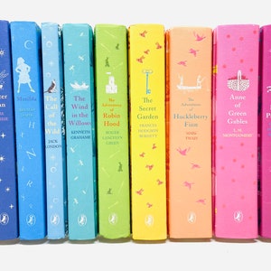 PUFFIN CLASSICS HARDCOVER Rainbow Children's Book Set . Perfect Gifts for Children ...Classic 11 Book  Book set.