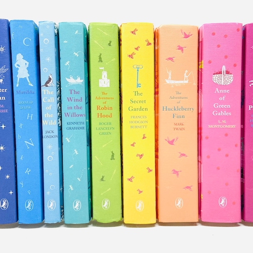 PUFFIN CLASSICS HARDCOVER Rainbow Children's Book Set . Perfect