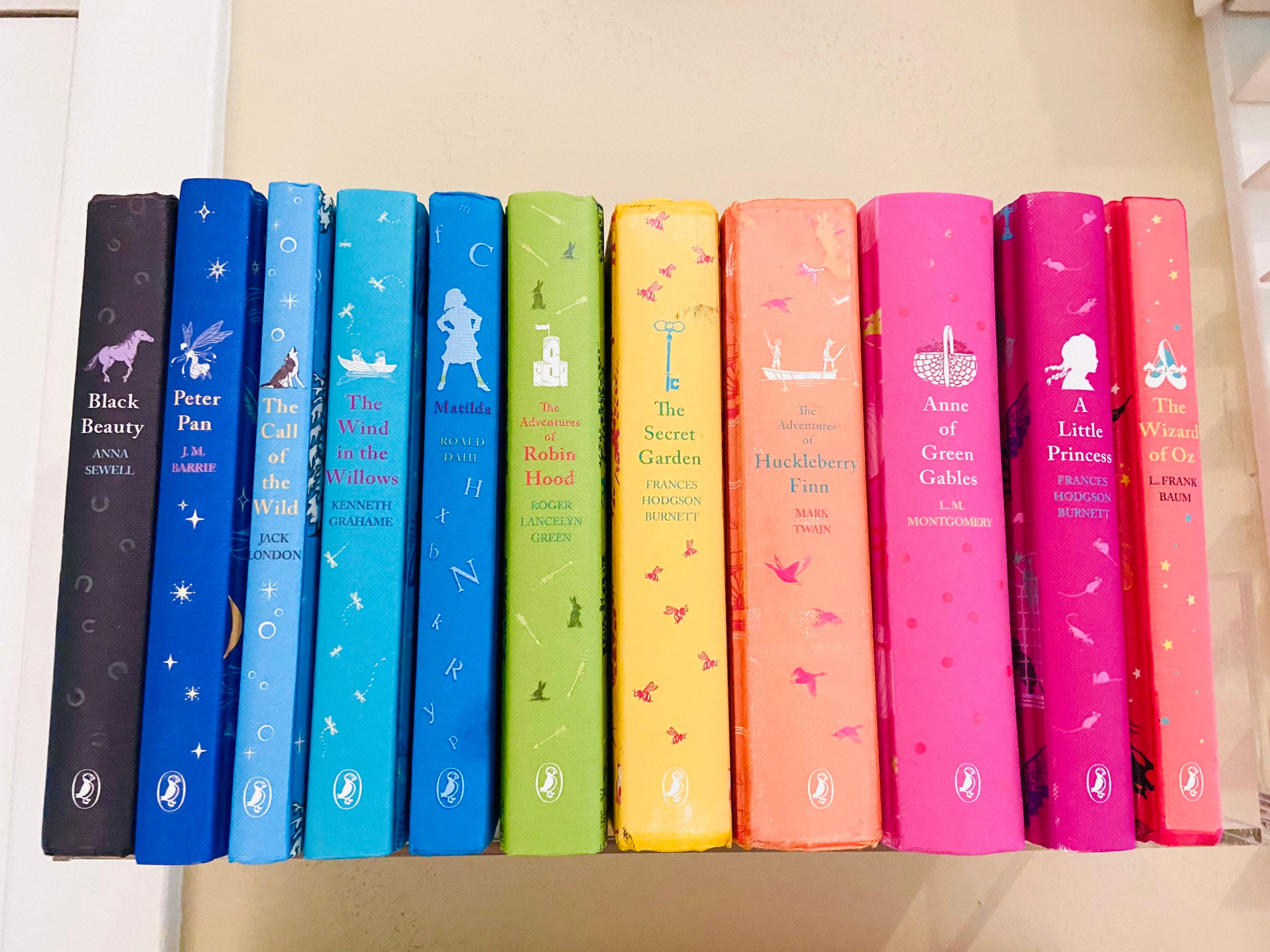 PUFFIN CLASSICS HARDCOVER Rainbow Children's Book Set U.K Etsy