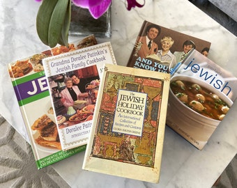 JEWISH COOKBOOKS 5 Book Set - Rediscover the delight and comfort of Jewish cooking