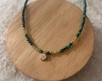 malachite necklace