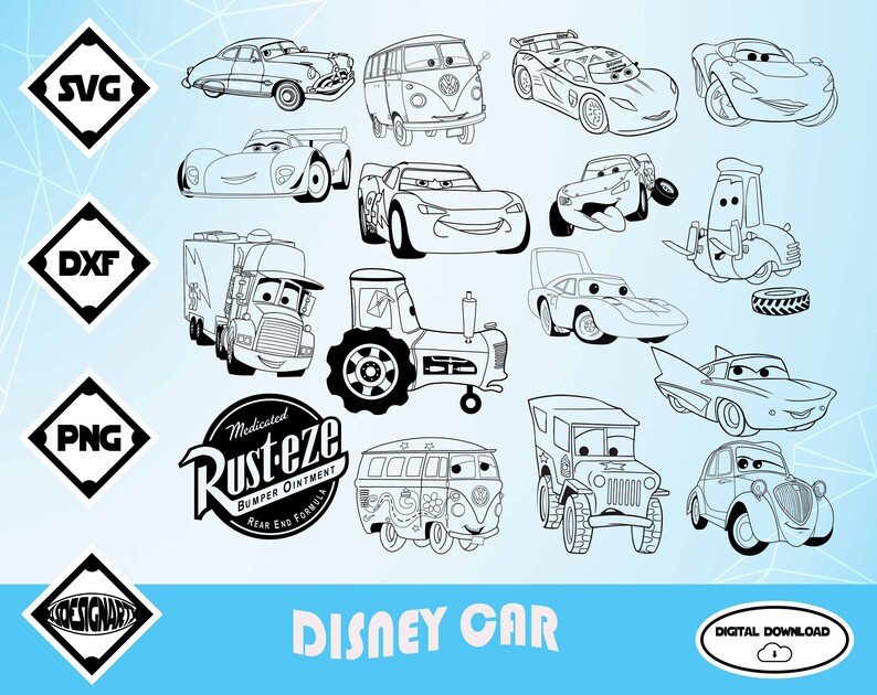 Download Mater Png Design Lightning Mcqueen Pdf Svg Bundle Lightning Mcqueen Drawing For Birthday Design Collection Cars Disney Pixar Vector Visual Arts Craft Supplies Tools Fontane Physio De