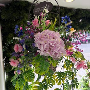 artificial hanging basket