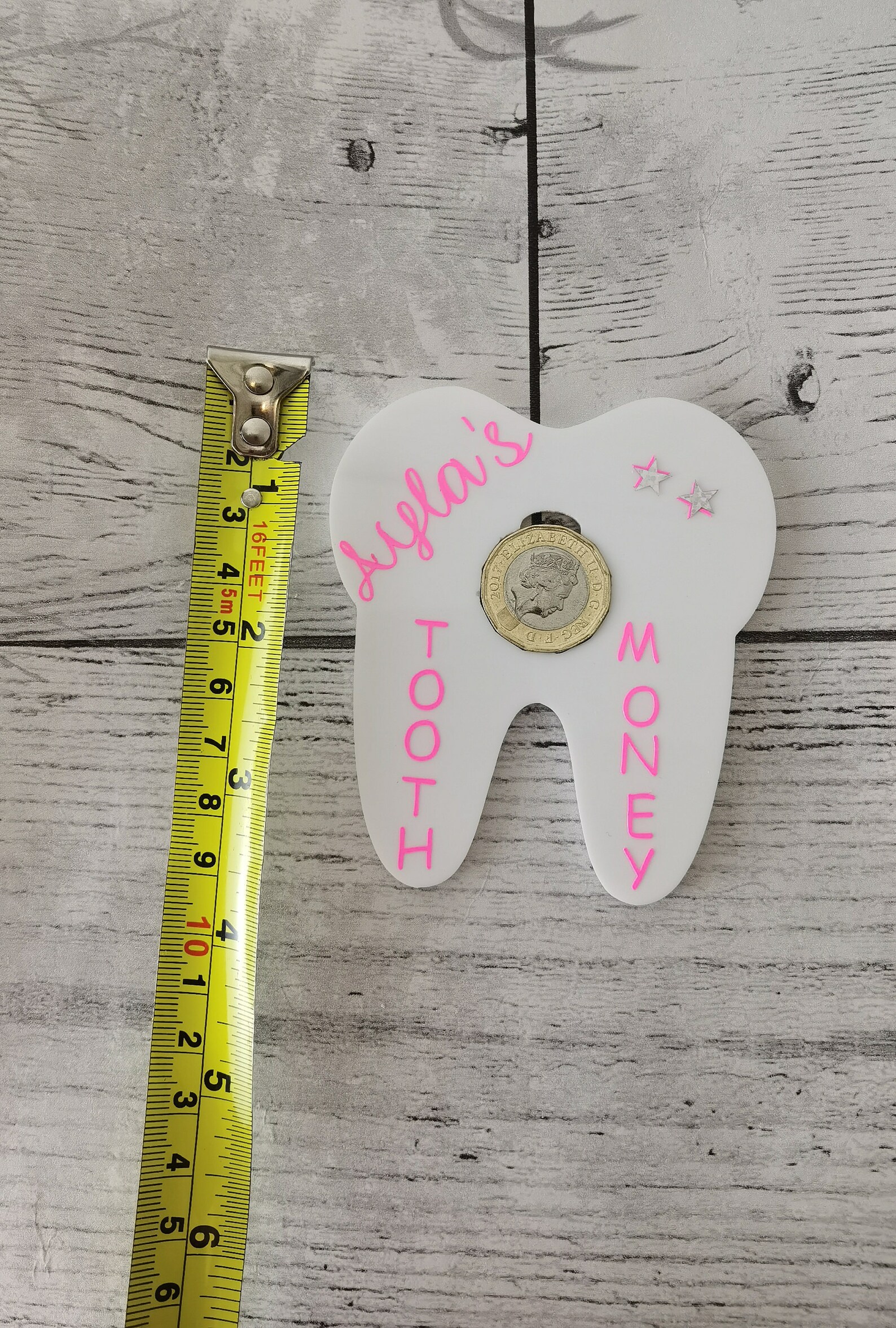 Personalised Tooth Fairy Money Holder Coin Holder Boy's Etsy