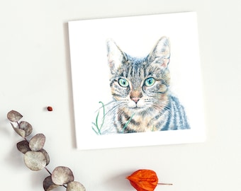 Yeux De Chat Dessin Etsy