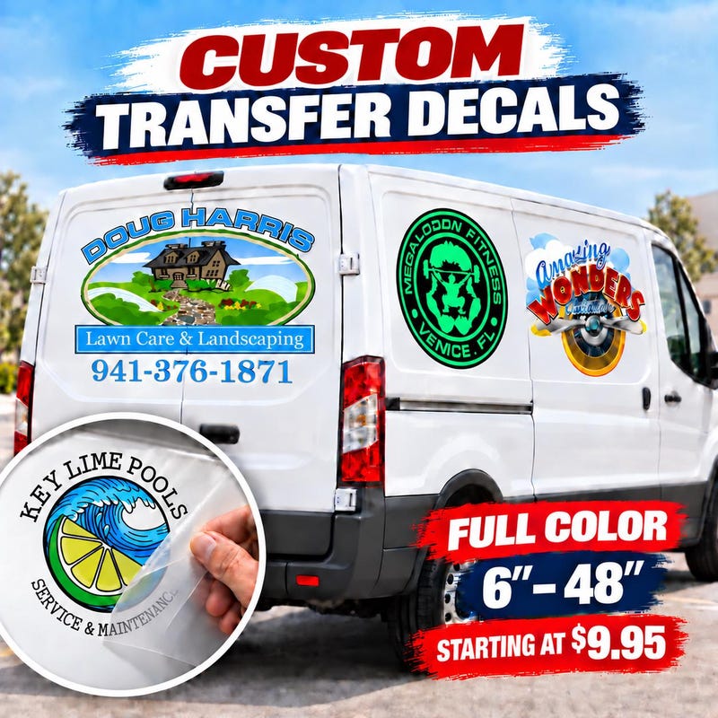 Truck Decal Full Color - Etsy