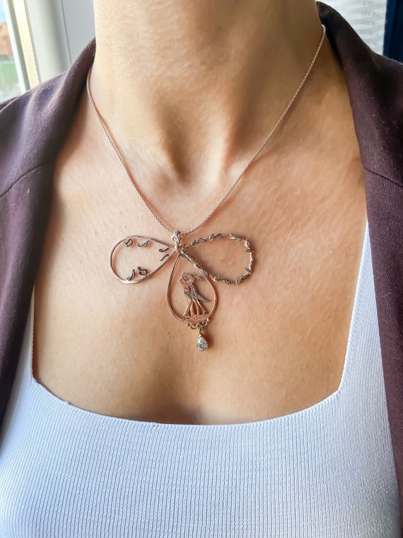 Couple necklace hotsell design