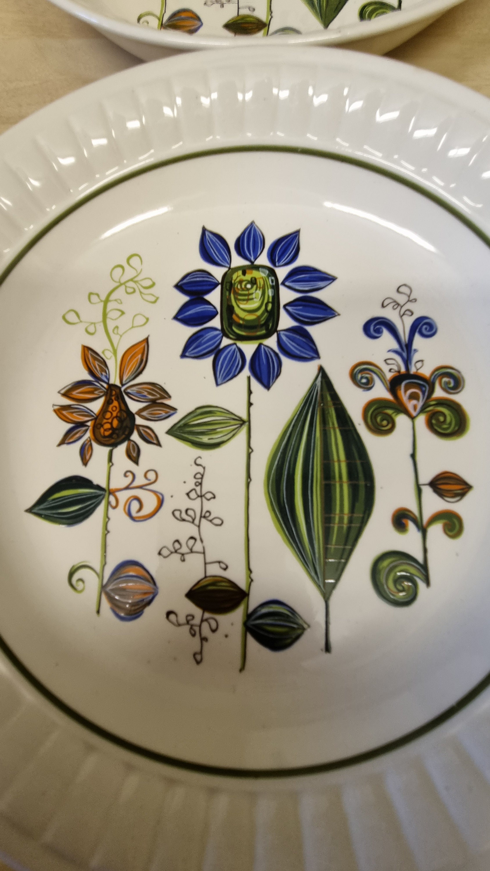 3 X Vintage Royal Worcester Palissy 