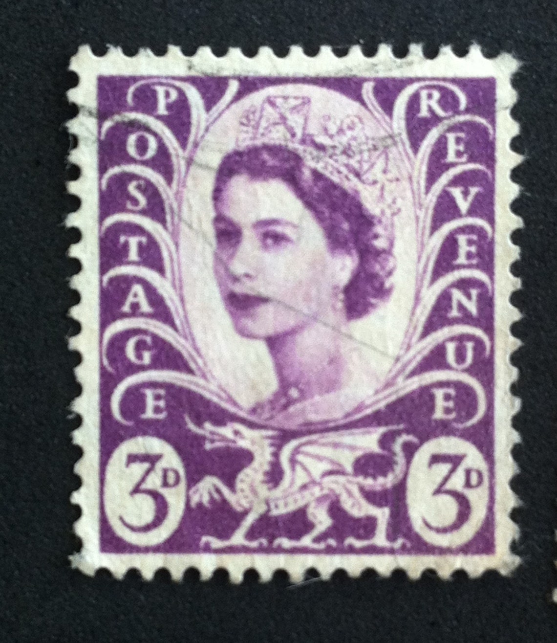 1961 England Stamp Vintage Stamps postage stamp art postal Etsy