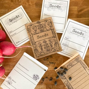 Seed Packets Printable Downloadable Vintage Look | Homestead Garden ...