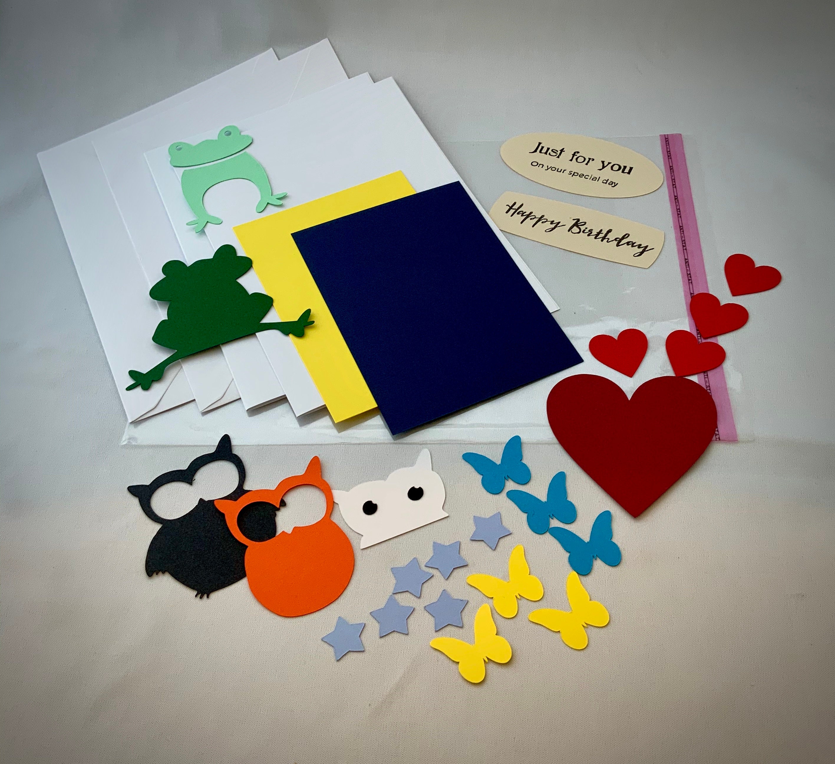 Card Making Kits for Kids Arts and Crafts Handmade Card Kit Etsy UK