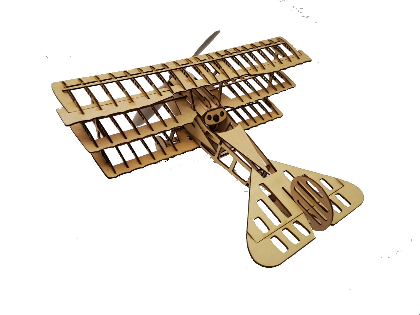 Wooden Model Aircraft Kit Rubber Powered Vintage Fokker Dr1 Etsy UK