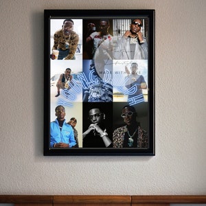 Young Dolph Collage | Aesthetic Collage | Digital Download | Young Dolph Poster| Hip Hop| Rappers Poster|
