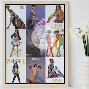 90&#39;s magazines Aesthetic Printable Wallpaper/Poster